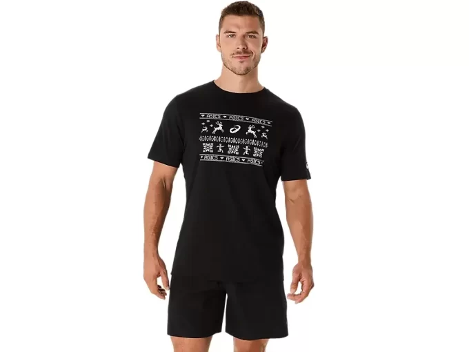 UNISEX ASICS HOLIDAY KURZARM-T-SHIRT