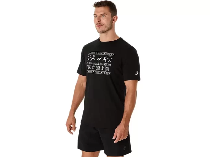 UNISEX ASICS HOLIDAY KURZARM-T-SHIRT