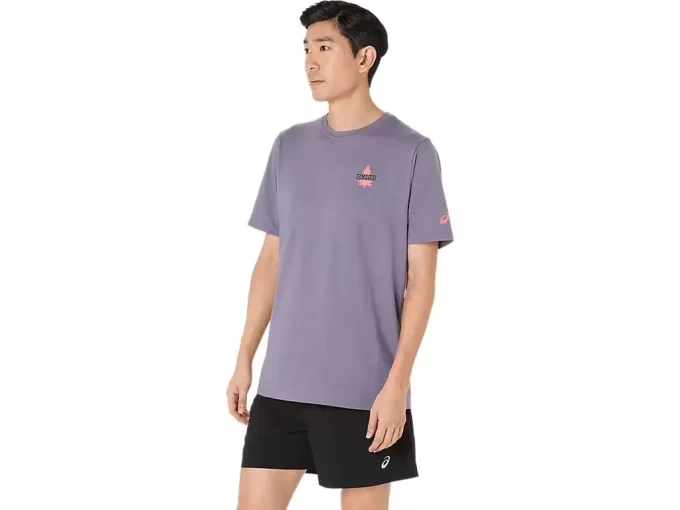 UNISEX ASICS NATURE KURZARM-T-SHIRT