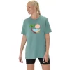 UNISEX ASICS PALM IN THE SUN KURZARM-T-SHIRT
