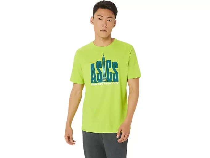 UNISEX ASICS RUN NYC RUN CLUB CREW T-SHIRT