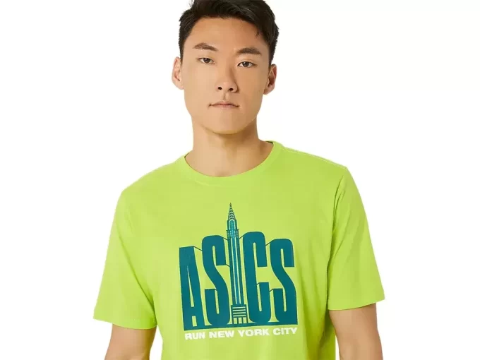 UNISEX ASICS RUN NYC RUN CLUB CREW T-SHIRT