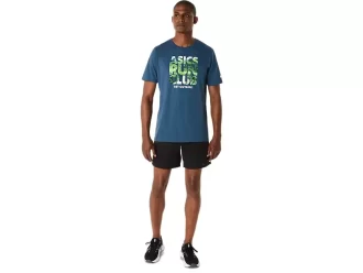 UNISEX ASICS RUN OUTSIDE CLUB KURZARM-T-SHIRT