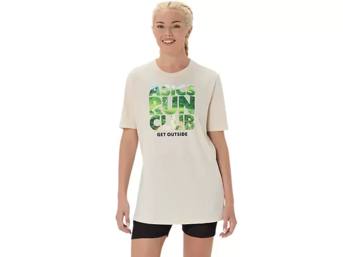 UNISEX ASICS RUN OUTSIDE CLUB KURZARM-T-SHIRT UNISEX ASICS RUN OUTSIDE CLUB KURZARM-T-SHIRT