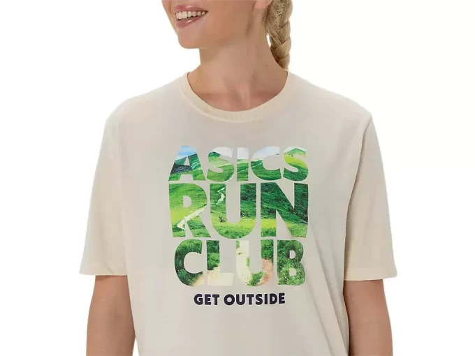 UNISEX ASICS RUN OUTSIDE CLUB KURZARM-T-SHIRT UNISEX ASICS RUN OUTSIDE CLUB KURZARM-T-SHIRT