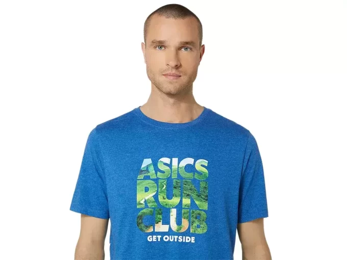 UNISEX ASICS RUN OUTSIDE CLUB KURZARM-T-SHIRT