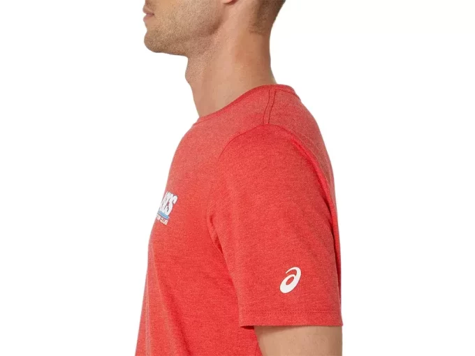 UNISEX ASICS SMSB 1977 RUN CLUB KURZARM-T-SHIRT UNISEX ASICS SMSB 1977 RUN CLUB KURZARM-T-SHIRT