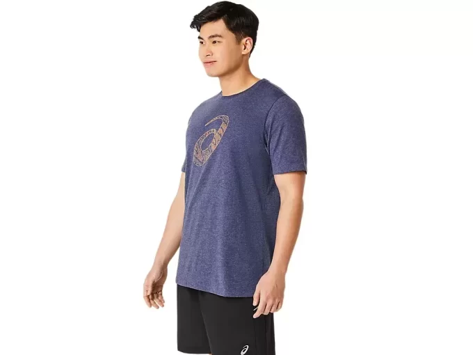 UNISEX ASICS SPIRAL a FILL T-SHIRT