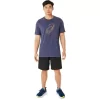 UNISEX ASICS SPIRAL a FILL T-SHIRT
