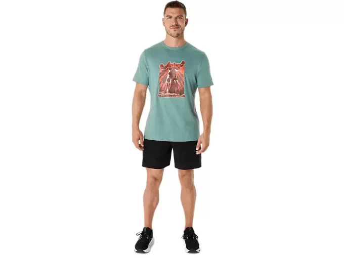 UNISEX ASICS WANDER KURZARM-T-SHIRT