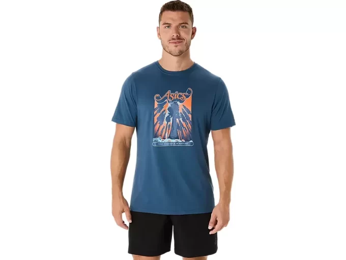UNISEX ASICS WANDER KURZARM-T-SHIRT