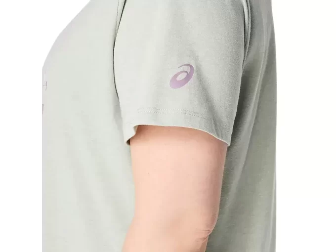 V-Ausschnitt mit Sonnenblumen-Slogan für Damen